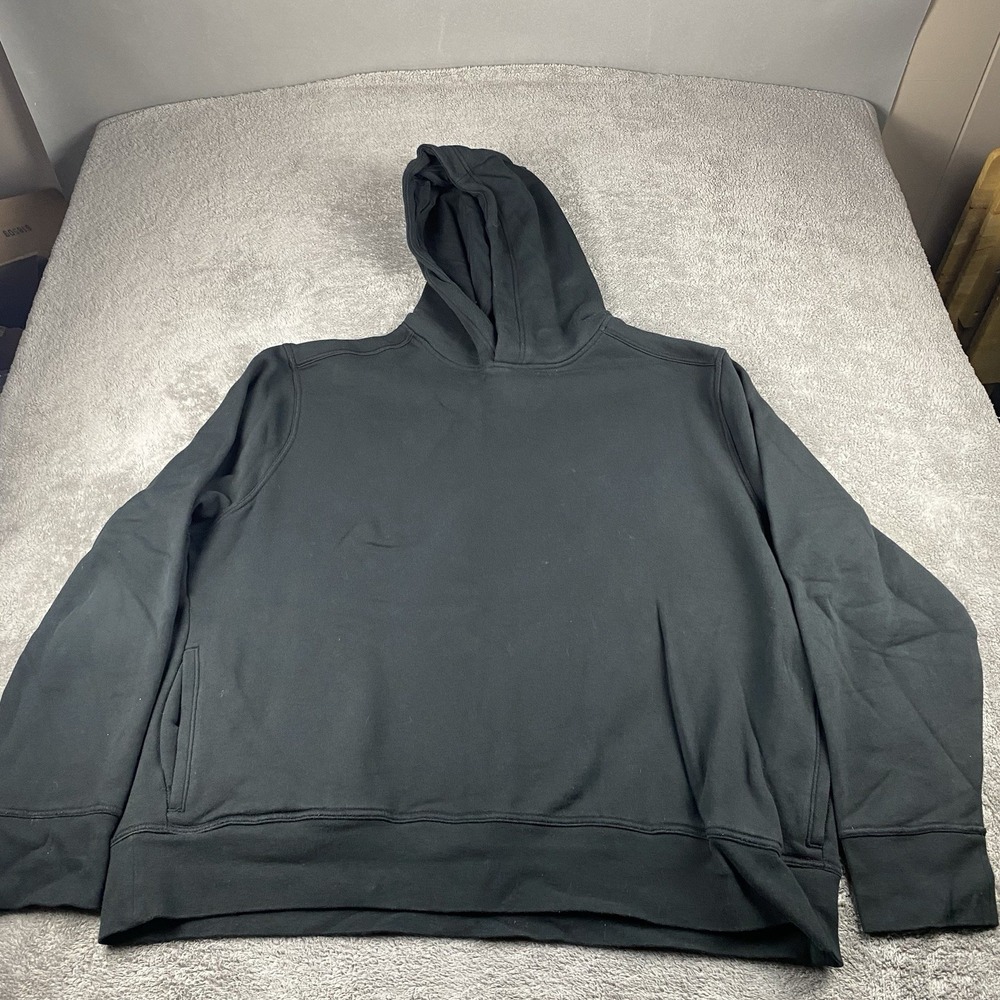 Banana Republic Pullover Sweatshirt Hoodie Mens XXL Black Long Sleeve